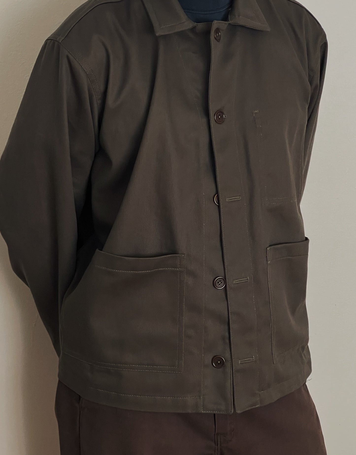 The Cashier Coat, Olive Drab