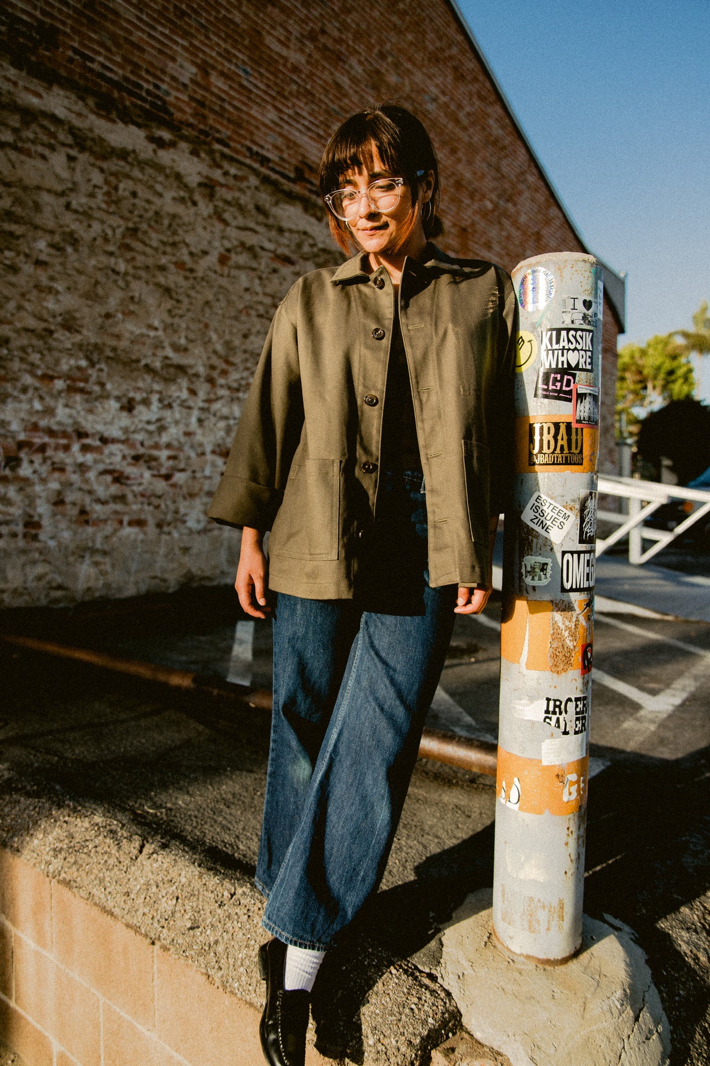 The Cashier Coat, Olive Drab