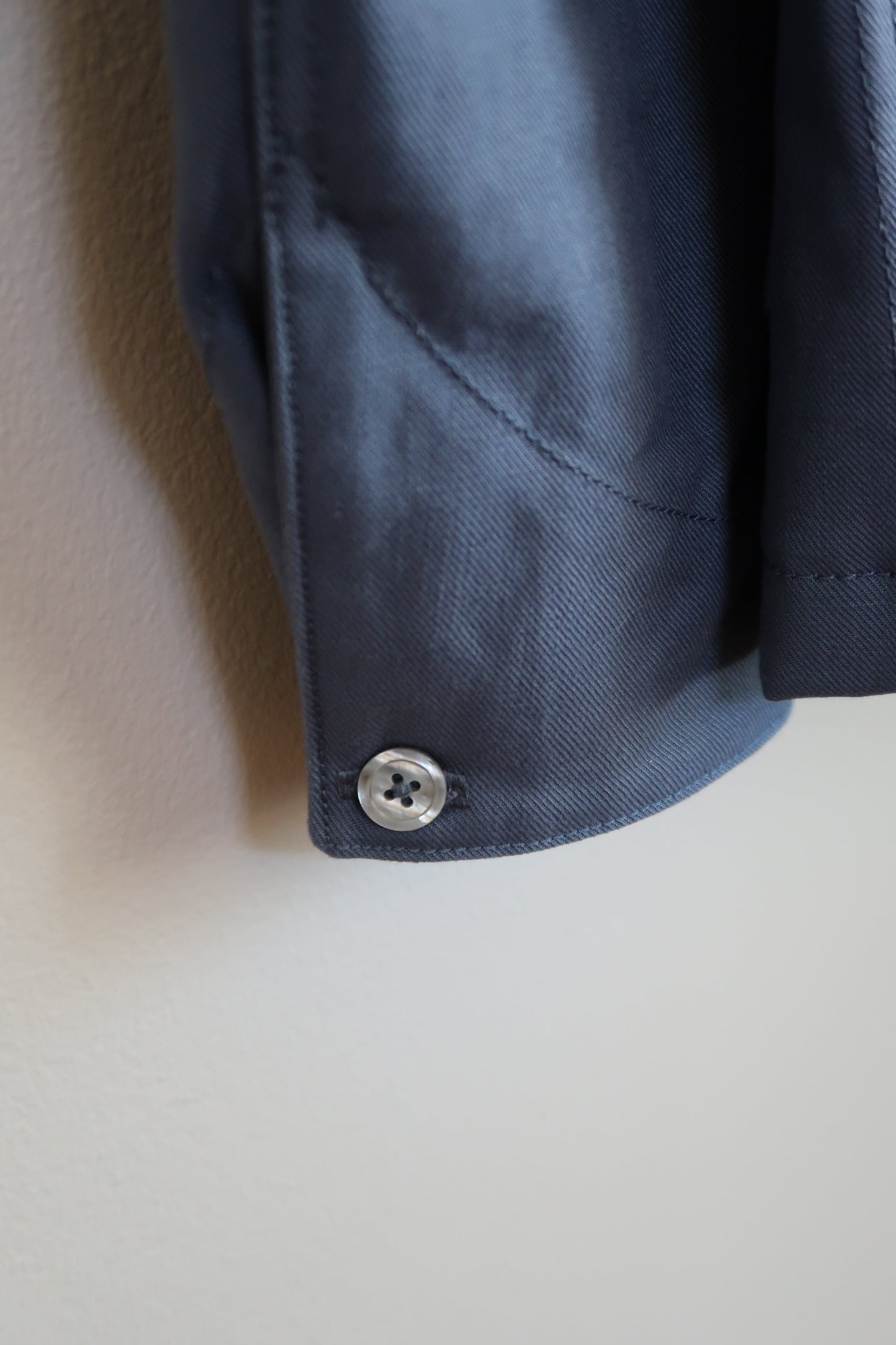 The Cashier Coat - Cornflower Slate (10oz 100% Cotton Twill)