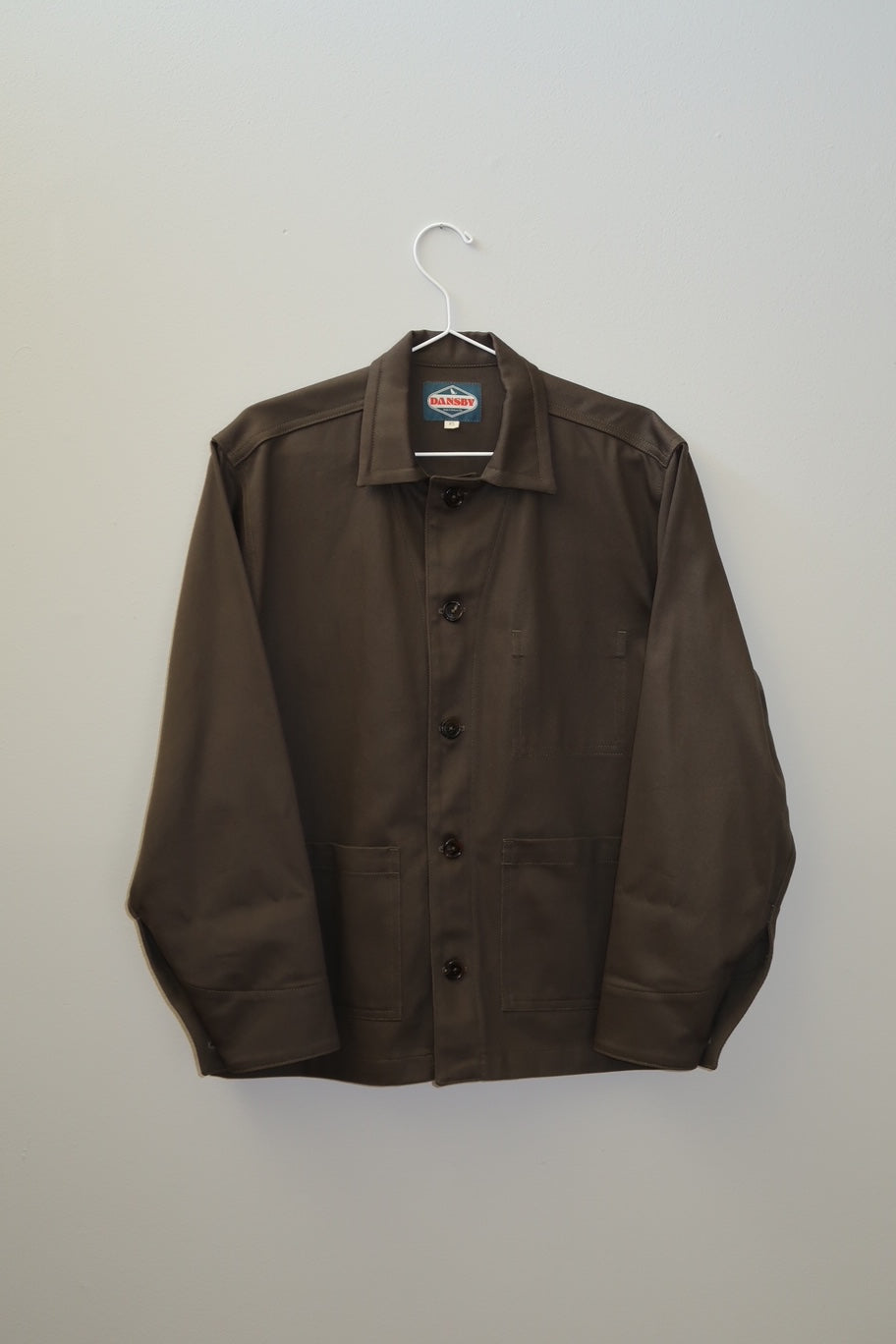 The Cashier Coat, Olive Drab