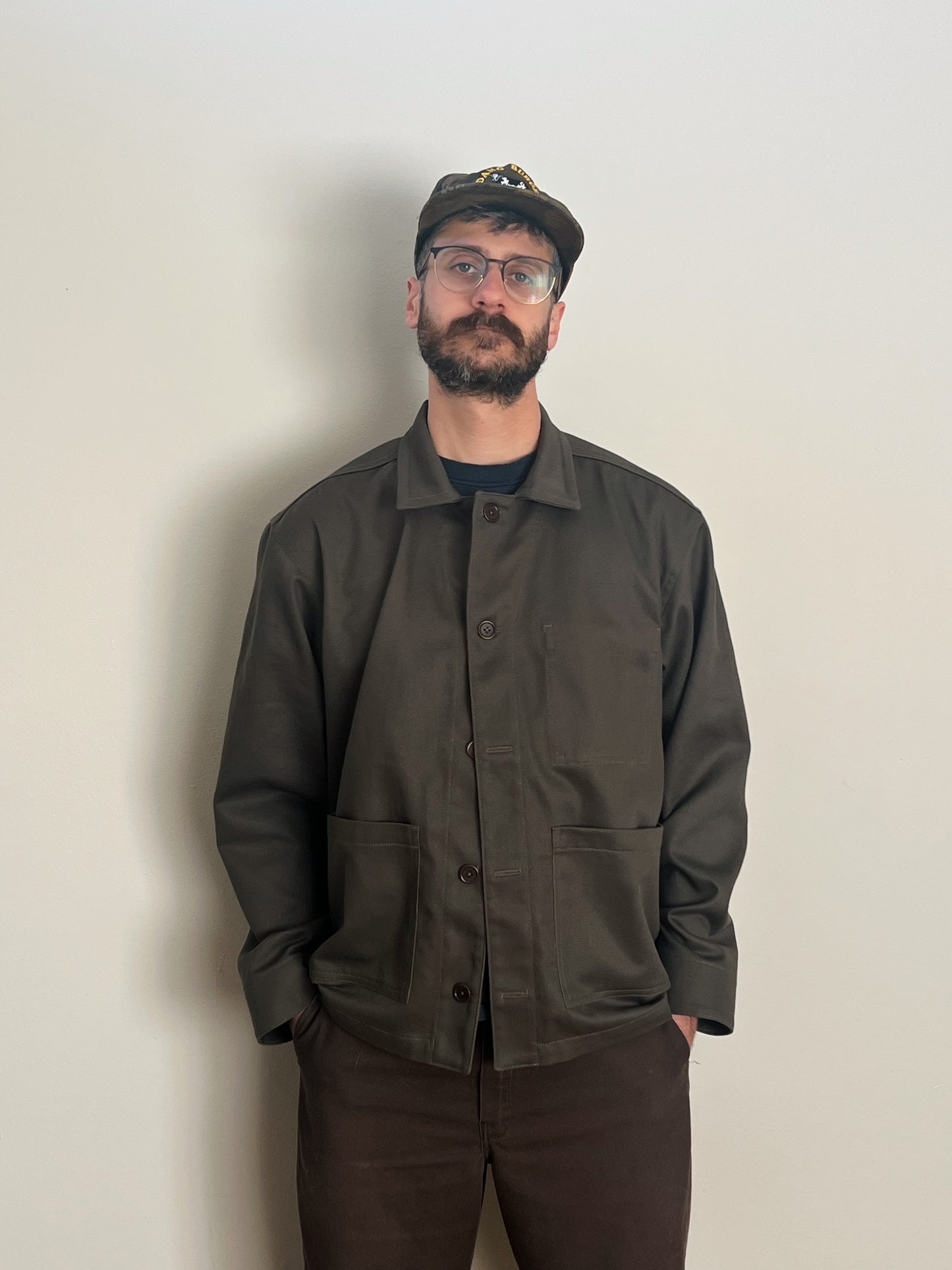 The Cashier Coat, Olive Drab