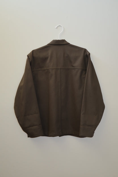 The Cashier Coat, Olive Drab